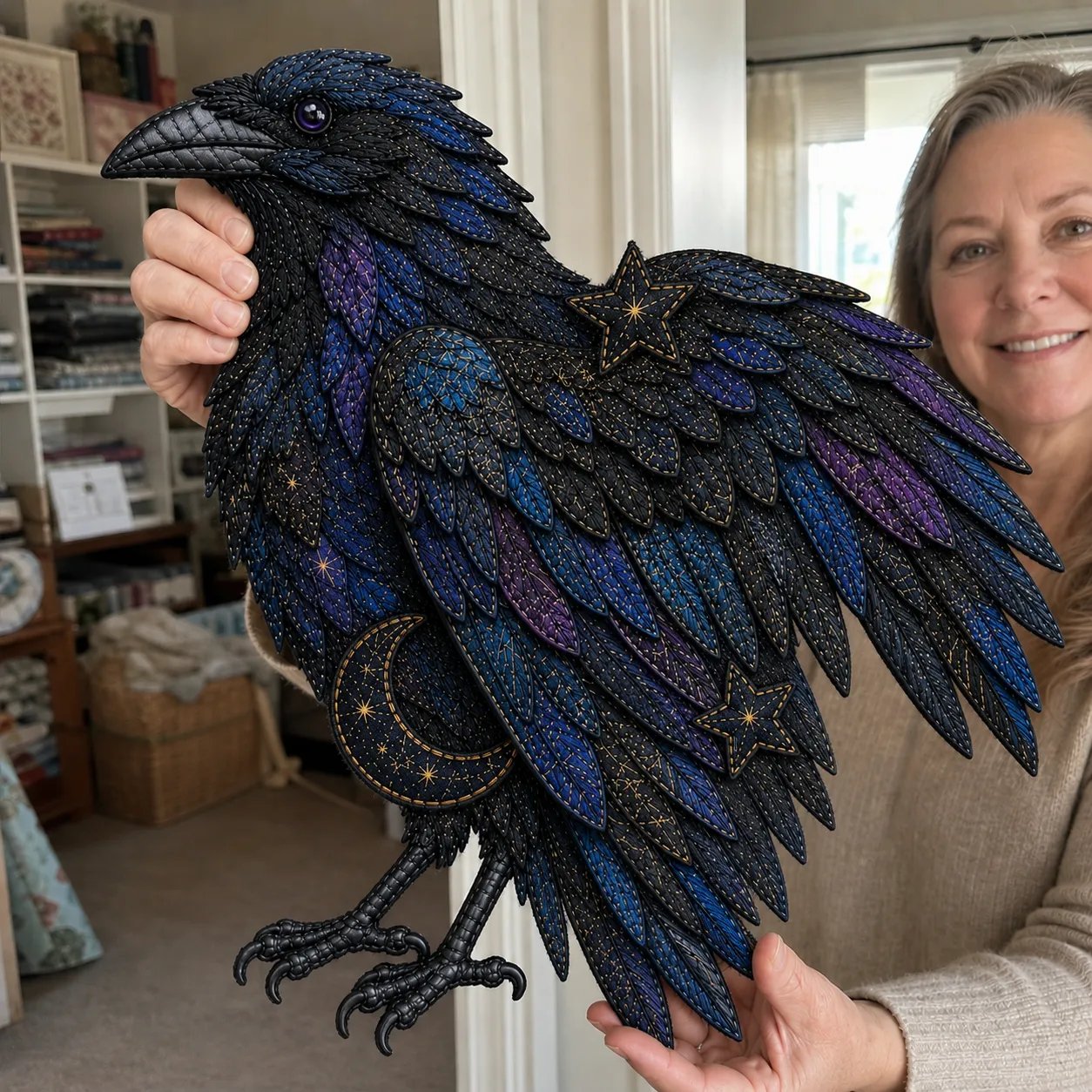 ⏳ Last Day 49% OFF 🌙 Beginner-Friendly DIY Fantasy Creature Patchwork Art Kit