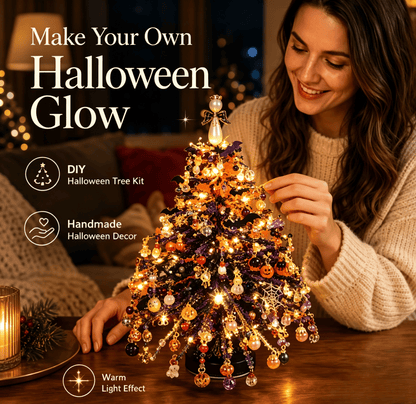🎄✨ Handcrafted Crystal Christmas Tree DIY Kit – Create Holiday Magic