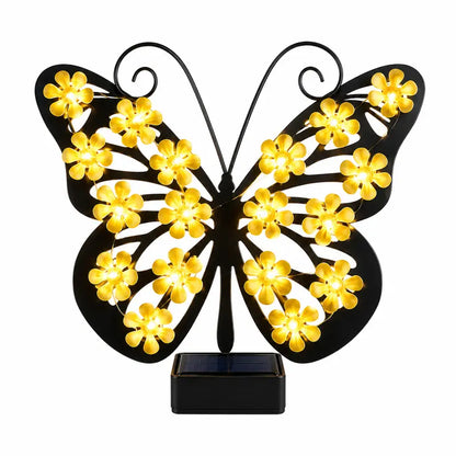 🦋☀️Solar Flapping Wing Butterfly Garden Wall Light
