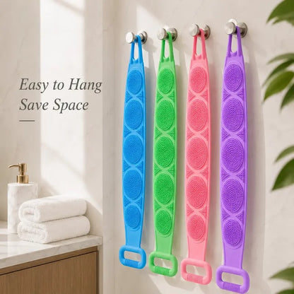 🔥BUY 1 GET 1 FREE 🚿 2-in-1 Silicone Back Scrubber