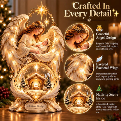 🌟 Bethlehem Comes to Life | Illuminated Nativity Scene ✝️