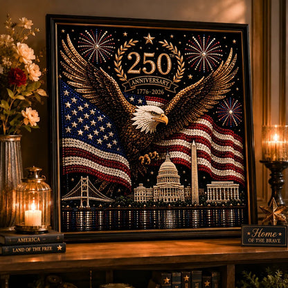 🔥LAST DAY 49% OFF 🦅250 Years of America Pearl Art Craft Kit
