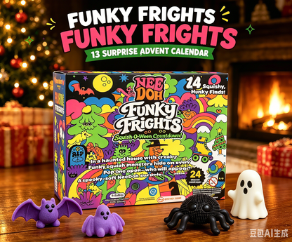 🎄24 Day Squishy Christmas Advent Calendar for Kids Sensory Play 🎁