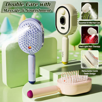 🔥LAST DAY 50% OFF 💆2026 Electric Steam Hair Care & Massage Brush