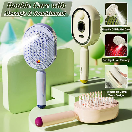 🔥LAST DAY 50% OFF 💆2026 Electric Steam Hair Care & Massage Brush