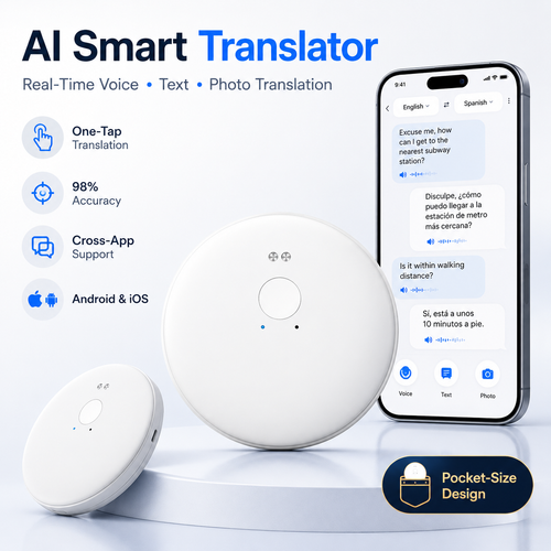 🌍 AI Instant Language Translator – Supports 165 Languages ✈️