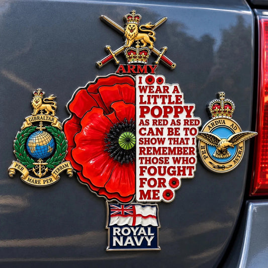 🌺 Honour in Bloom | British Forces Remembrance Emblem