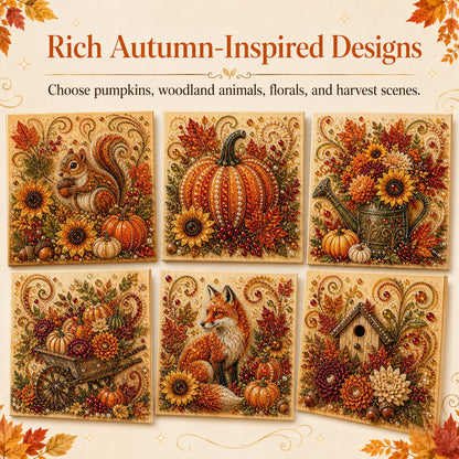 🔥Last Day 49% OFF 🍂✨DIY Fall Pearl Painting Kit – Create Sparkling Fall Masterpieces
