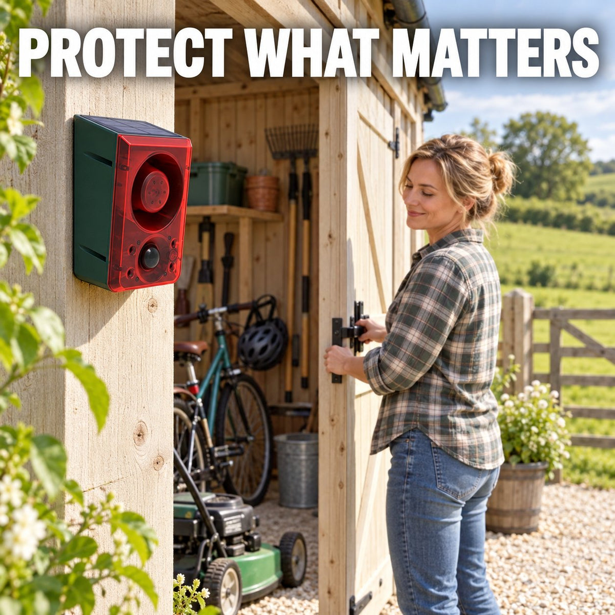 ⏰ LAST DAY 50% OFF | ☀️ Solar Motion Alert for Safer Outdoor Spaces 🚨🏡