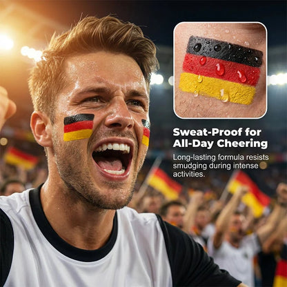 🏆BUY 1 GET 1 FREE🎉National Flag Face Paint Stick for Sports & Events⚽