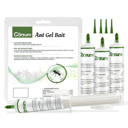 🐜 Carpenter Ant Gel Bait – Colony Killer for Indoor & Outdoor Use | 4 × 30g Tubes