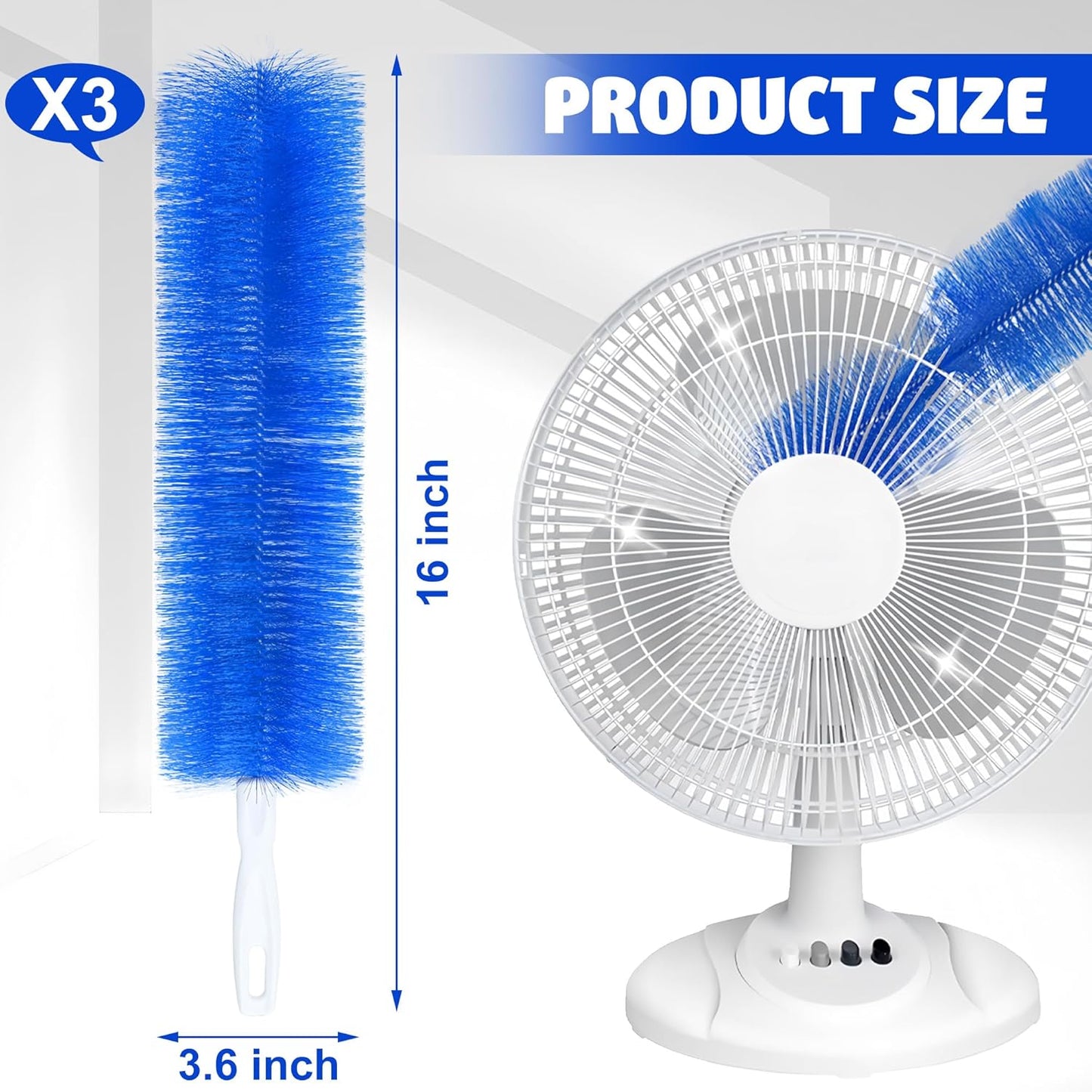 🔥LAST DAY 49% OFF👍🏻Bendable Microfiber Head,Reusable Dust Remover