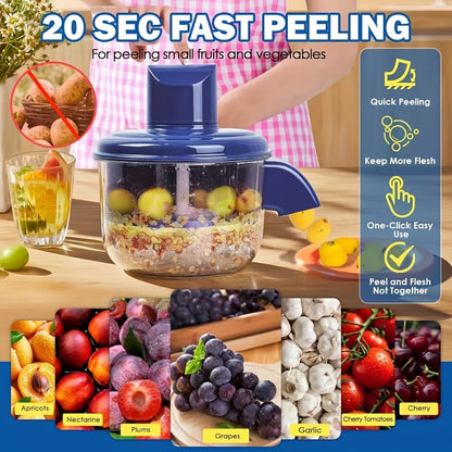 🔥LAST DAY 50% OFF - 🍎 Universal Automatic Fruit Peeler – Smart Kitchen Gadget For Effortless Peeling