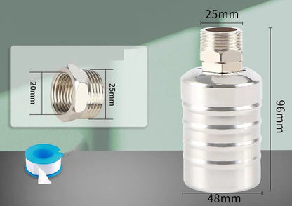 🌊💦 304 Stainless Steel Automatic Float Valve for Water Tank🚰