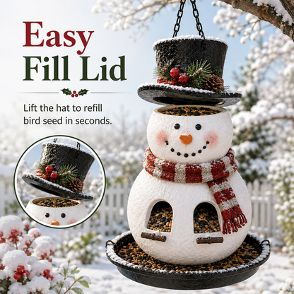 🔥🎄 Christmas Bird Café – 5 Whimsical Feeders for a Festive Winter Garden