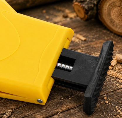 🪵🪓 Portable Chainsaw Sharpener Kit – Fast On-Saw Sharpening with Spare Whetstone