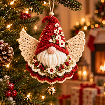 👼✨ Stitch an Angel™ | DIY Crochet Christmas Ornament Kit 🎄