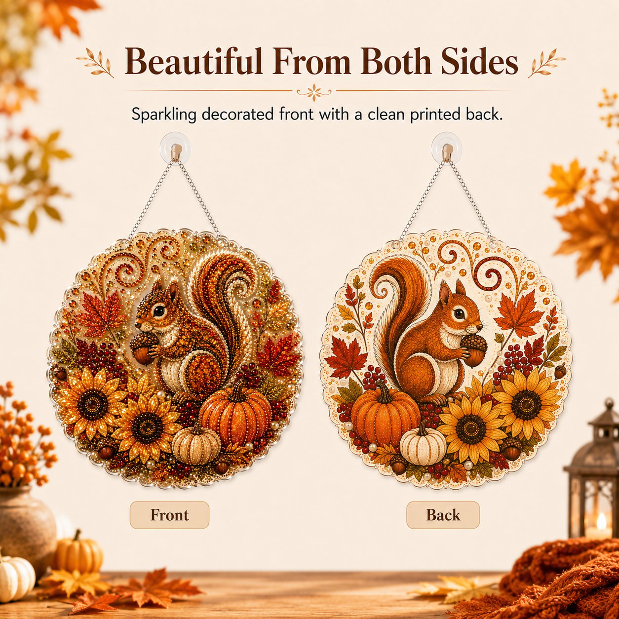 DIY Autumn Diamond Art Hanging Ornament Kit 🍂