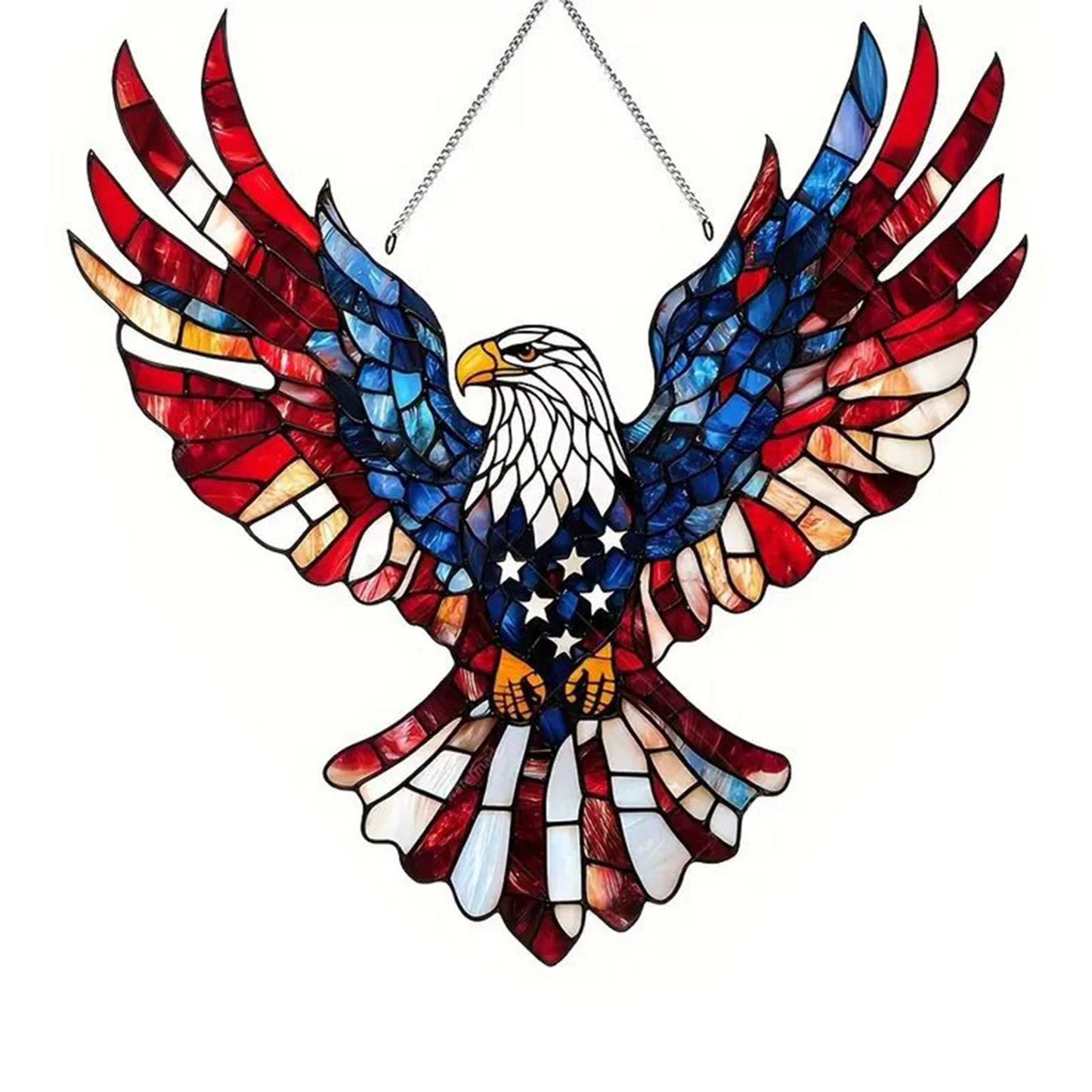 🇺🇸🦅250th Anniversary USA Patriotic Eagle Hanging Door Sign