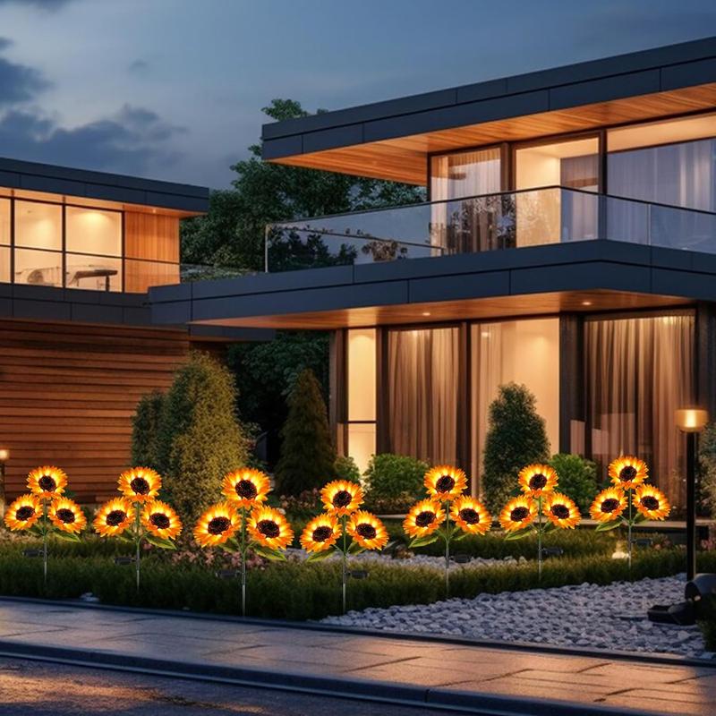 🔥LAST DAY 49% OFF-🌞Solar LED Sunflower Garden Lights-29.6inch/74cm