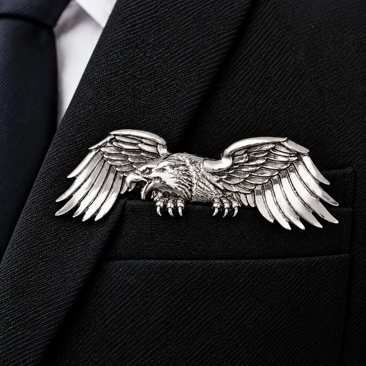 ✨ Luxury Sculpted Animal Brooch – Premium Statement Piece for Suits & Blazers