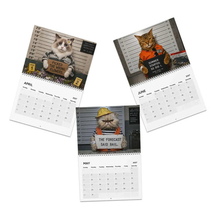😂 Cat Mugshots 2027 Calendar | 12 Months of Feline Crimes & Chaos📅