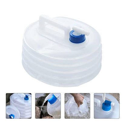 📢📢50% OFF !! ⏰Portable Collapsible Camping Water Container with Spigot