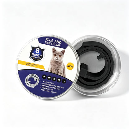 🔥 49% OFF TODAY 🐾Fresh Scent Adjustable Pet Bug Repellent Collar for Dogs & Cats