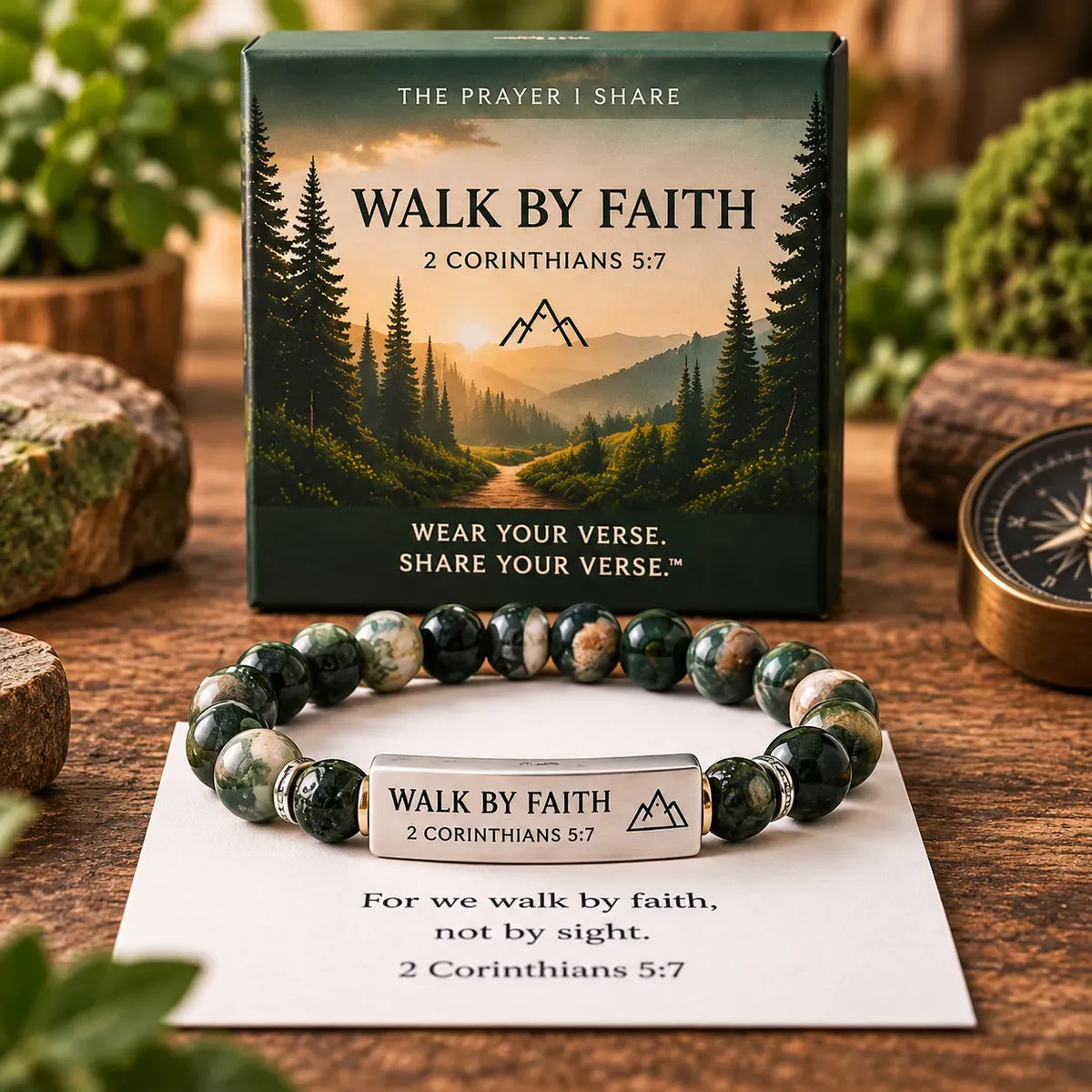 ✝️ Wear Your Verse™ | Scripture Bracelet Collection with 6 Bible Messages