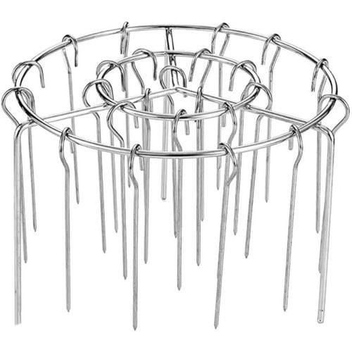 🔥🍢Air Fryer Skewer Rack With 24 Sticks Vertical No-Flip Kabob Rack