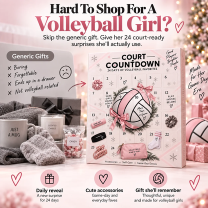🏐 Serve, Spike & Celebrate™ | Volleyball Advent Calendar 🎄