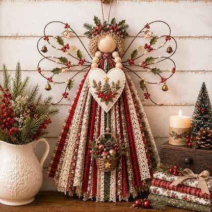 💥Last Day 49% OFF - 🪽 Angel Fabric Hanging DIY Kit