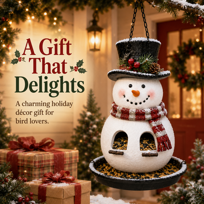 🔥🎄 Christmas Bird Café – 5 Whimsical Feeders for a Festive Winter Garden