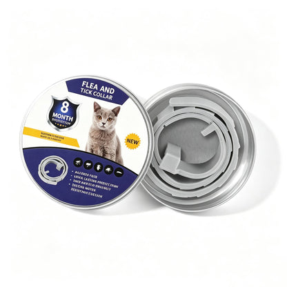 🔥 49% OFF TODAY 🐾Fresh Scent Adjustable Pet Bug Repellent Collar for Dogs & Cats