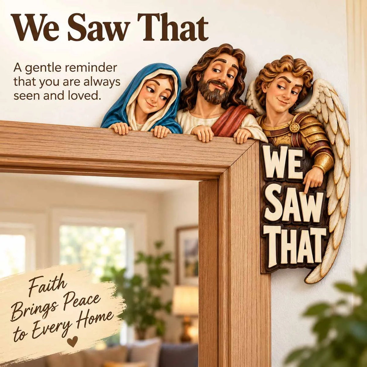 🔥 Last Day 60% OFF | 👀 Caught You Looking™ Door Topper