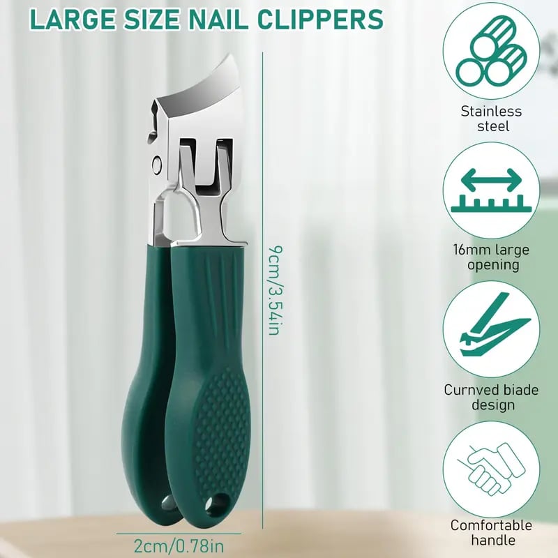 🦅 Eagle Beak Nail Clippers – Arthritis-Friendly for Thick Nails
