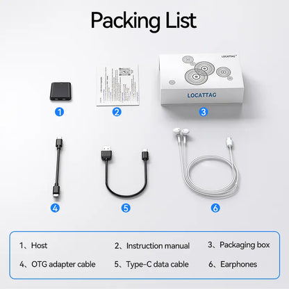 🎙️ AI Magnetic Mini Voice Recorder – Noise Reduction & Voice Activation
