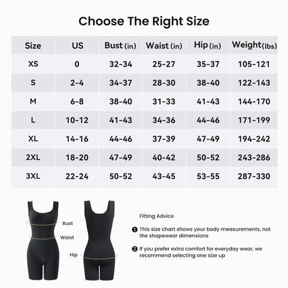 🩱 Colombian Sculpting Faja Bodysuit | Tummy Control, Butt Lift & Back Support