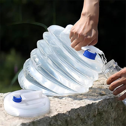 📢📢50% OFF !! ⏰Portable Collapsible Camping Water Container with Spigot