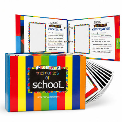 ❤️ School Years Memory Keepsake Binder | First & Last Day Photo Album 📚