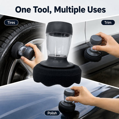 🚗 Limited-Time 49% OFF – Press-to-Apply Car Polish & Tire Shine Applicator