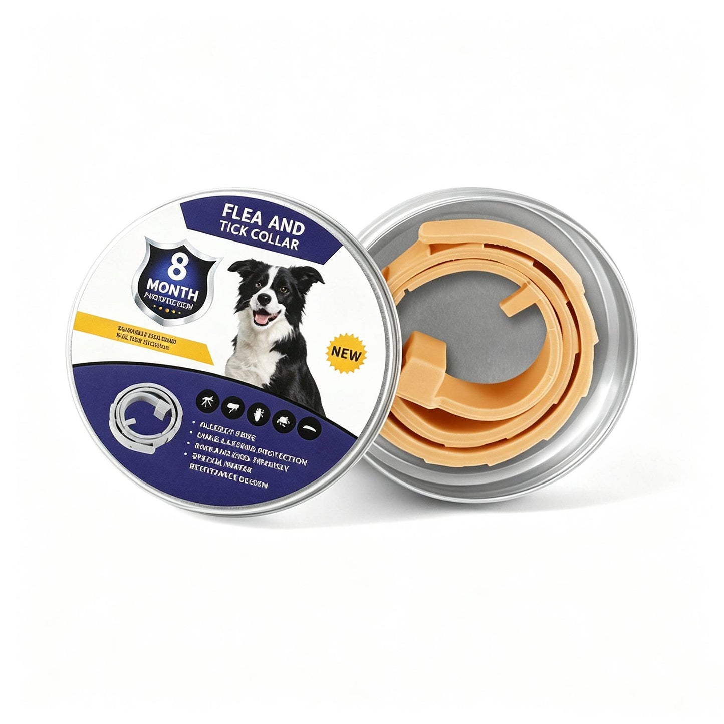 🔥 49% OFF TODAY 🐾Fresh Scent Adjustable Pet Bug Repellent Collar for Dogs & Cats