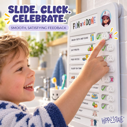 ☀️ Kids’ Morning Routine Chore Chart | Make Every Morning Easier 🧸✨