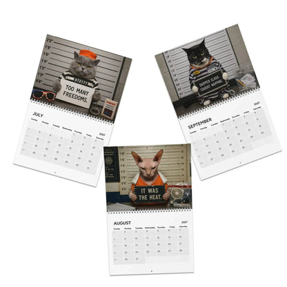 😂 Cat Mugshots 2027 Calendar | 12 Months of Feline Crimes & Chaos📅