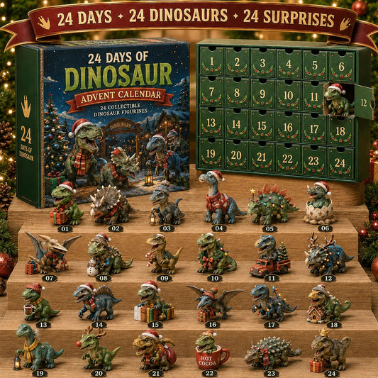 🦖 A Roaring Christmas Adventure | 24 Day Dinosaur Advent Calendar 🎄