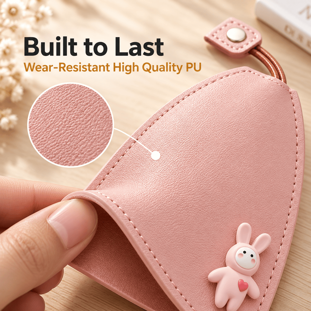🔥 LAST DAY 49% OFF | 🐾 Cute Pull-Out Key Case | Keys Stay Hidden, Neat & Easy to Grab