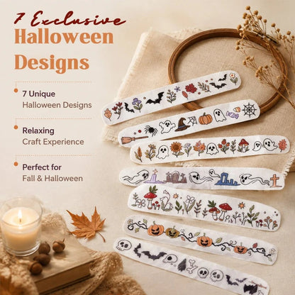 💥 LAST DAY 49% OFF 🎃🪡Halloween Embroidery Pattern Collection
