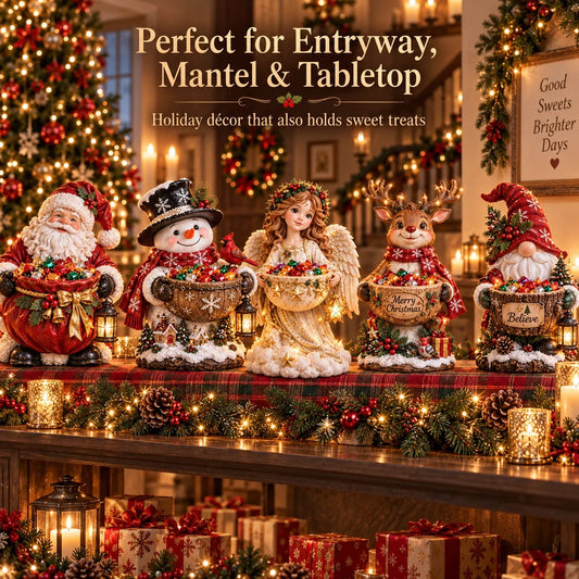 🎄 50% OFF | ✨ Christmas Treat Glow™ – Lighted Candy Bowl Collection
