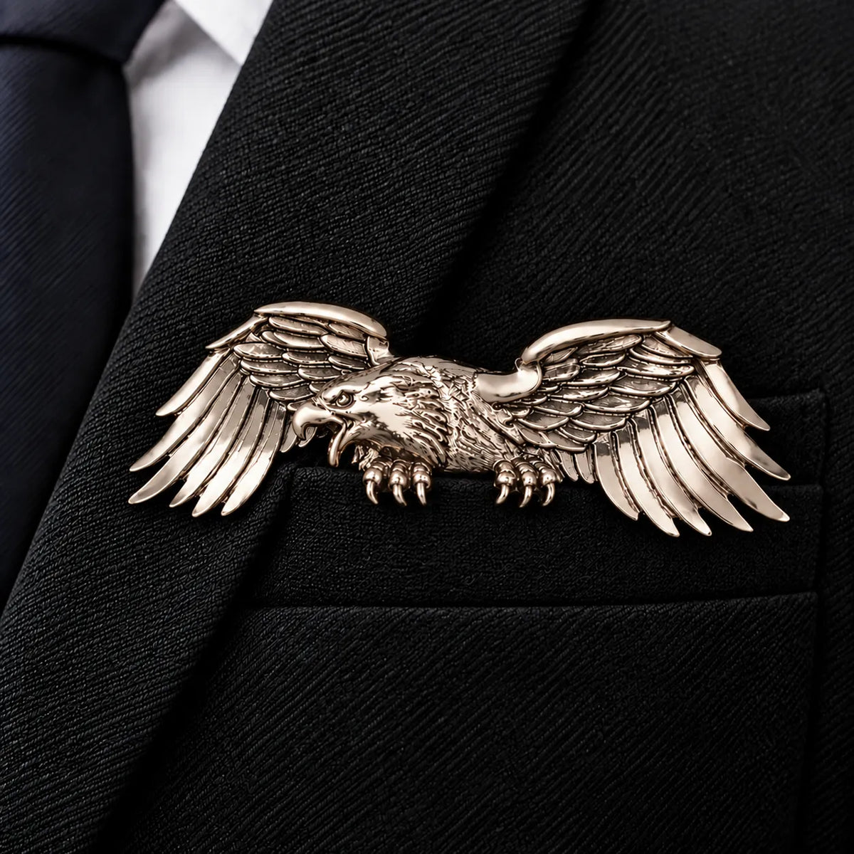 ✨ Luxury Sculpted Animal Brooch – Premium Statement Piece for Suits & Blazers