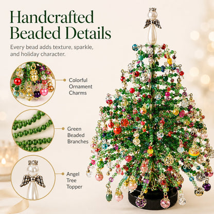 🎄✨ Handcrafted Crystal Christmas Tree DIY Kit – Create Holiday Magic